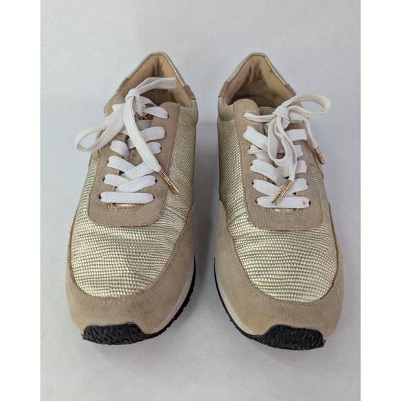MICHAEL Michael Kors Womens Stanton Trainer Leather Low Top Lace Up 8M - Picture 5 of 9